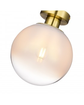 SL1190.202.01 Светильник потолочный ST-Luce Золотистый/Прозрачно-белый E27 1*60W CASSIUS-foto3