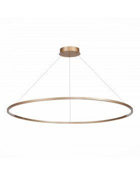 ST605.203.57 Cветильник подвесной SMART ST-Luce Золотистый/Белый LED 1*57W 2800-6500K Подвесные светильники-foto2