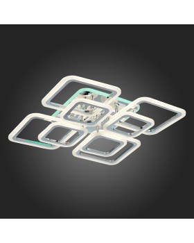 SLE200412-08RGB Светильник потолочный Хром/Белый LED 1*176W RGB 10W 3000-6000K QUTRO-foto7