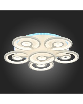 SLE501252-06RGB Светильник потолочный Белый/Белый LED 1*168W RGB 11W 3000-6000K CINNO-foto8