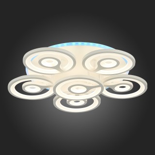 SLE501252-06RGB Светильник потолочный Белый/Белый LED 1*168W RGB 11W 3000-6000K CINNO-foto8