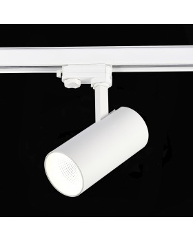 ST661.546.30 Св-к трек. Белый LED 1*30W 4000K 2 400Lm Ra>90 38° IP20 L170xW80xH245 165-265V Трехфазная трековая система-foto4