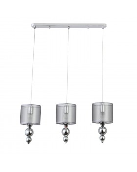 SLE107103-03 Светильник подвесной Хром/Серебристый E27 3*40W PAZIONE-foto2