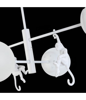 SLE115102-04 Люстра потолочная Белый/Белый E14 4*60W TENATO-foto6