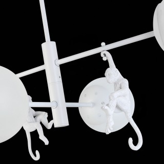 SLE115102-04 Люстра потолочная Белый/Белый E14 4*60W TENATO-foto6