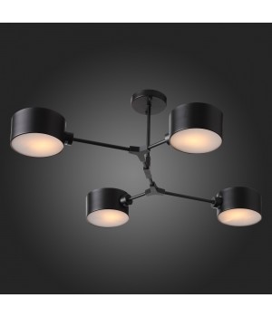 SLE183402-04 Люстра потолочная Черный/Черный E14 4*60W GIMENTO-foto3