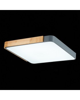 SLE201272-01 Светильник потолочный Серый, Светлое дерево/Белый LED 1*42W 3000K/4000K/6000K FESTA-foto7