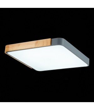 SLE201272-01 Светильник потолочный Серый, Светлое дерево/Белый LED 1*42W 3000K/4000K/6000K FESTA-foto7
