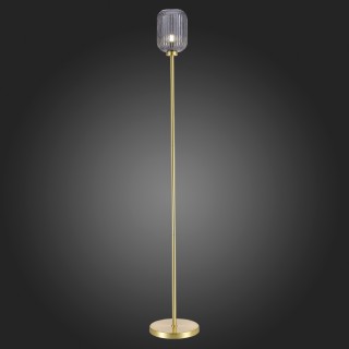 SL1154.335.01 Торшер ST-Luce Латунь/Дымчатый E27 1*60W GRAN-foto4