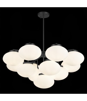 SL1503.403.13 Люстра подвесная ST-Luce Черный/Белый E27 13*40W MODICA-foto2