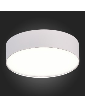 ST606.542.27 Светильник потолочный Белый LED 1*27W 4000K 2 340Lm Ra>85 120° IP20 D220xH55 185-265V Накладные светильники-foto4