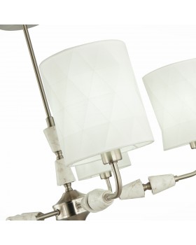 SLE107802-05 Люстра потолочная Никель/Белый E14 5*40W MILI-foto10