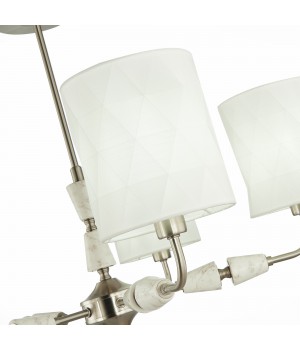 SLE107802-05 Люстра потолочная Никель/Белый E14 5*40W MILI-foto10