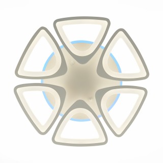 SLE501152-06RGB Светильник потолочный Белый/Белый LED 1*120W RGB 8W 3000-6000K LOBULI-foto5