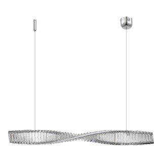 SL6205.123.01 Светильник подвесной ST-Luce Хром/Прозрачный LED 1*25W 3000K ELICA-foto2