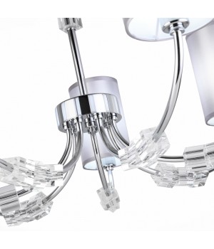 SLE156002-07 Люстра потолочная Хром/Серый E14 7*40W EMMI-foto14