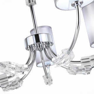 SLE156002-07 Люстра потолочная Хром/Серый E14 7*40W EMMI-foto14