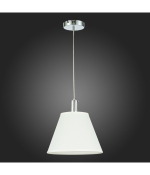 SLE111303-01 Подвес Хром/Белый E27 1*60W MONZA-foto6
