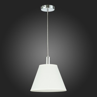 SLE111303-01 Подвес Хром/Белый E27 1*60W MONZA-foto6