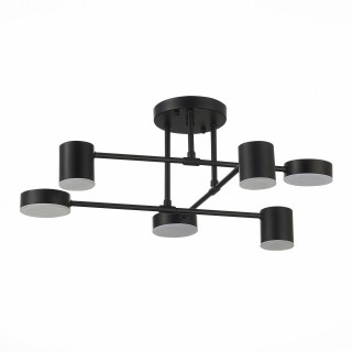 SLE201042-06 Люстра потолочная Черный/Черный LED 6*7W 4000K NOBEL-foto20