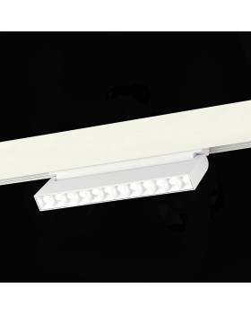 ST372.506.12 Магнитный трековый светильник SMART Белый LED 1*12W 2700K-6500K 1 080Lm Ra90 36° IP20 L225xW22xH136 48V SKYLINE 48-foto4