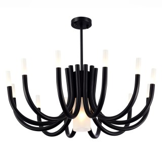 SL1173.402.13 Люстра потолочная ST-Luce Черный/Черный G4/E27 12+1*5+60W PAFE-foto3