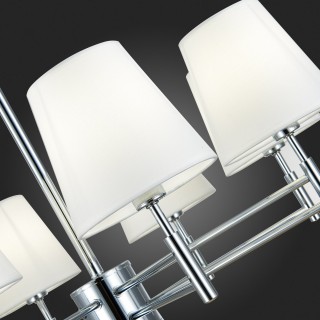 SLE105453-05 Светильник подвесной Хром/Белый E14 5*40W LAGORO-foto9