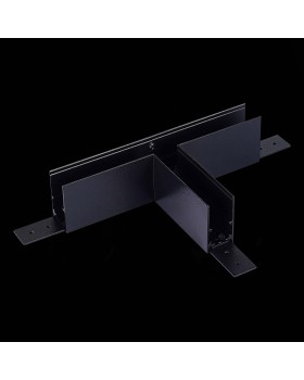 ST007.479.00 Коннектор T-образный cоединитель для подвесного / накладного магнитного шинопровода ST-Luce Черный SKYLINE 48-foto2