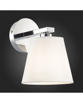 SLE300401-01 Бра хром/белый E14 1*40W PRATO-foto5