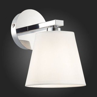 SLE300401-01 Бра хром/белый E14 1*40W PRATO-foto5