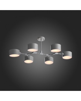 SLE183702-06 Люстра потолочная Серый/Серый E14 6*60W GIMENTO-foto7