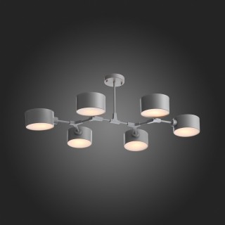 SLE183702-06 Люстра потолочная Серый/Серый E14 6*60W GIMENTO-foto7