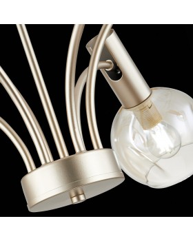 SLE104203-06 Люстра подвесная Шампань/Коньячный E14 6*40W BALCHINO-foto7