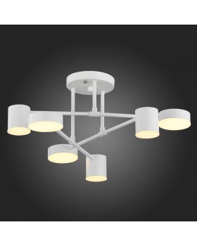 SLE201052-06 Люстра потолочная Белый/Белый LED 6*7W 4000K NOBEL-foto7