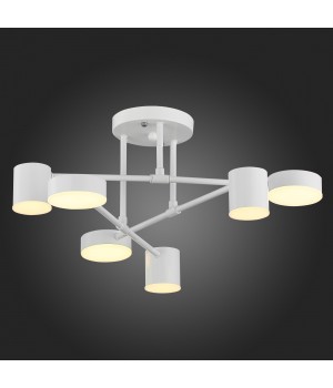 SLE201052-06 Люстра потолочная Белый/Белый LED 6*7W 4000K NOBEL-foto7
