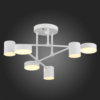 SLE201052-06 Люстра потолочная Белый/Белый LED 6*7W 4000K NOBEL-foto7