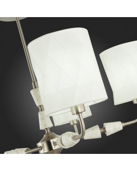 SLE107802-05 Люстра потолочная Никель/Белый E14 5*40W MILI-foto12