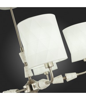 SLE107802-05 Люстра потолочная Никель/Белый E14 5*40W MILI-foto12
