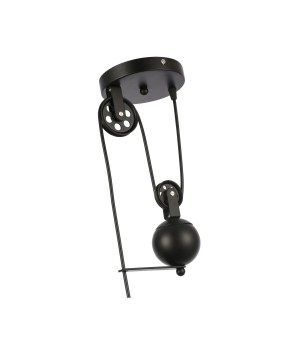 SLE120503-01 Светильник подвесной Черный/Черный E27 1*60W ESPERAZZA-foto3