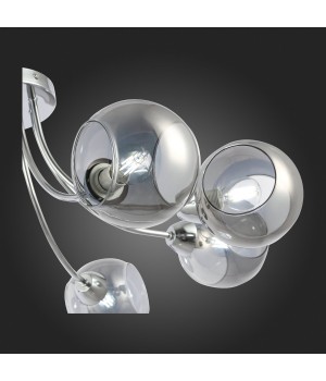 SLE102102-08 Люстра потолочная Хром/Дымчатый E14 8*40W RELOTTE-foto9