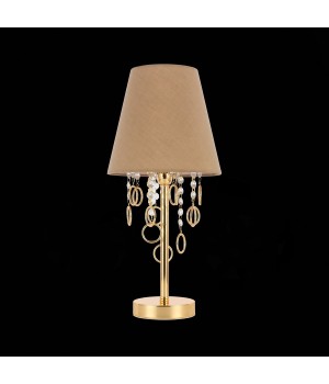 SL1138.204.01 Прикроватная лампа Французское золото/Бежевый, Прозрачный E14 1*40W MEDDO-foto5