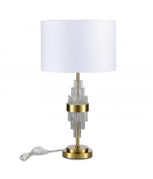 SL1002.304.01 Прикроватная лампа ST-Luce Латунь/Белый E27 1*40W ONZO-foto2