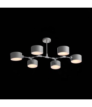 SLE183702-06 Люстра потолочная Серый/Серый E14 6*60W GIMENTO-foto4