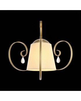 SL177.201.01 Бра Золотистый/Белый E14 1*40W AZZURRO-foto4