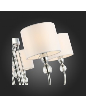 SLE111103-05 Светильник подвесной Хром/Белый E14 5*40W LINNA-foto9