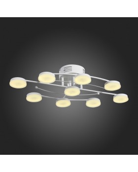 SL921.502.09 Люстра потолочная ST-Luce Белый/Белый LED 9*7W 4000K RUGIADA-foto5