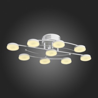 SL921.502.09 Люстра потолочная ST-Luce Белый/Белый LED 9*7W 4000K RUGIADA-foto5