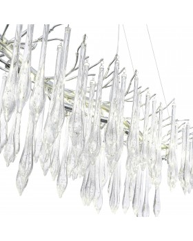 SL1660.113.12 Светильник подвесной ST-Luce Хром/Хром, Прозрачный G9 12*5W 4000K TEARDROPS-foto3