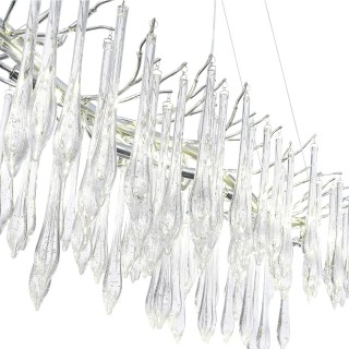 SL1660.113.12 Светильник подвесной ST-Luce Хром/Хром, Прозрачный G9 12*5W 4000K TEARDROPS-foto3