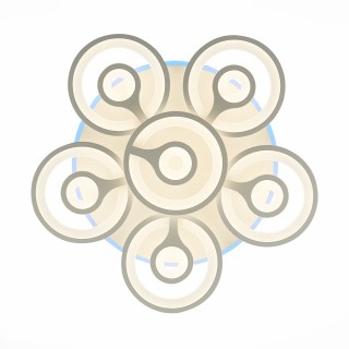 SLE501252-06RGB Светильник потолочный Белый/Белый LED 1*168W RGB 11W 3000-6000K CINNO-foto5